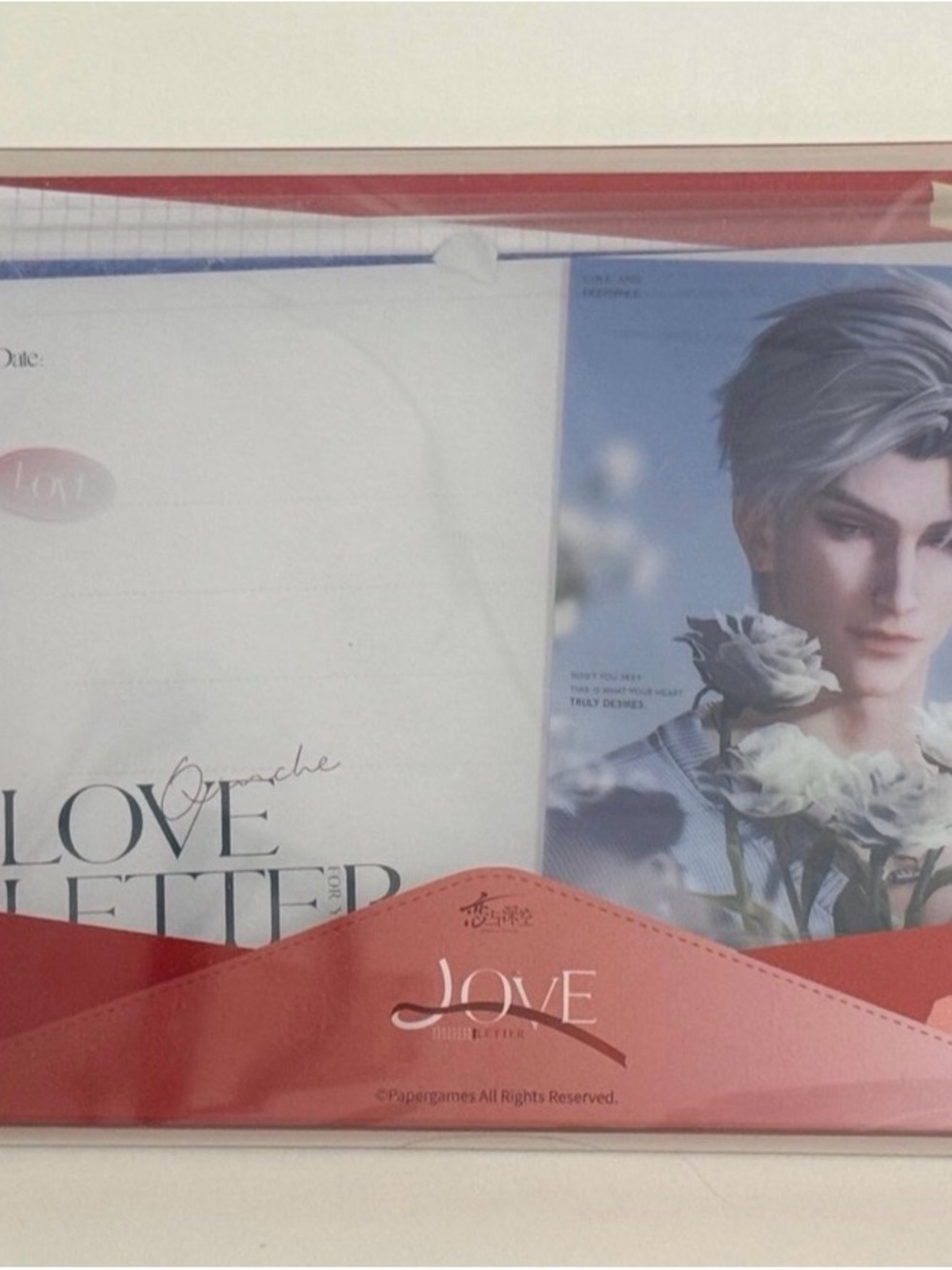 Love Letter Sylus Acrylic Board